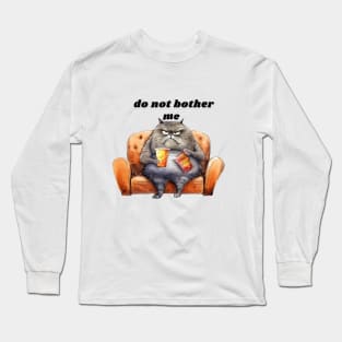 do not bother me Long Sleeve T-Shirt